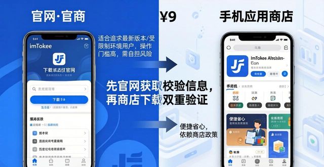 imToken官网下载和手机版区别？实测对比
